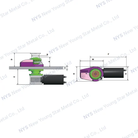 AC Vertical windlass