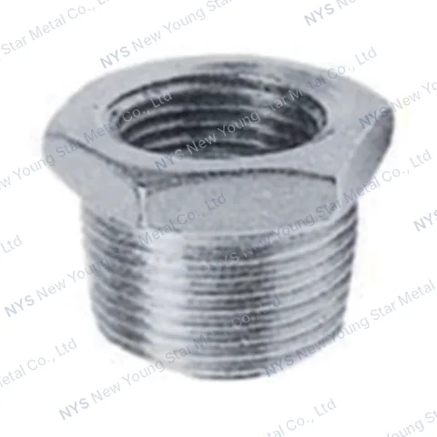 Hex Pipe Reducing Coupling