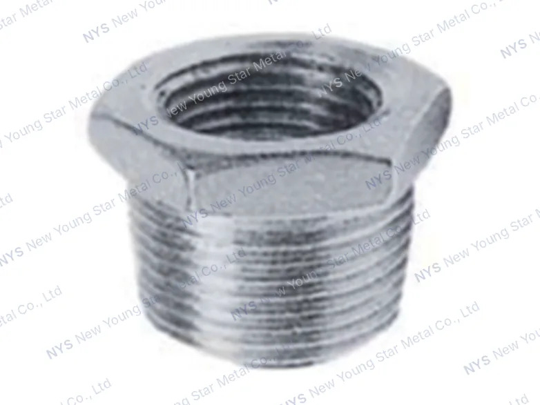 Hex Pipe Reducing Coupling