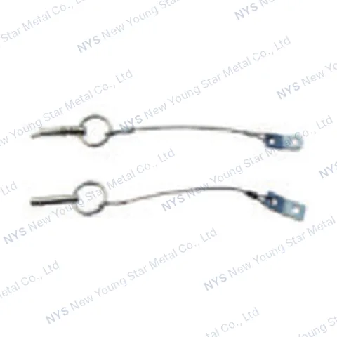 Removable Pin with Ring and String