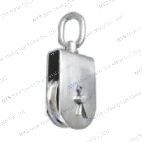 Flat Swivel Eye Pulley